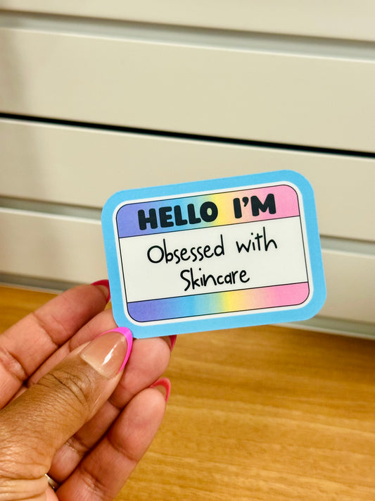 Sticker-Obsessed With Skincare