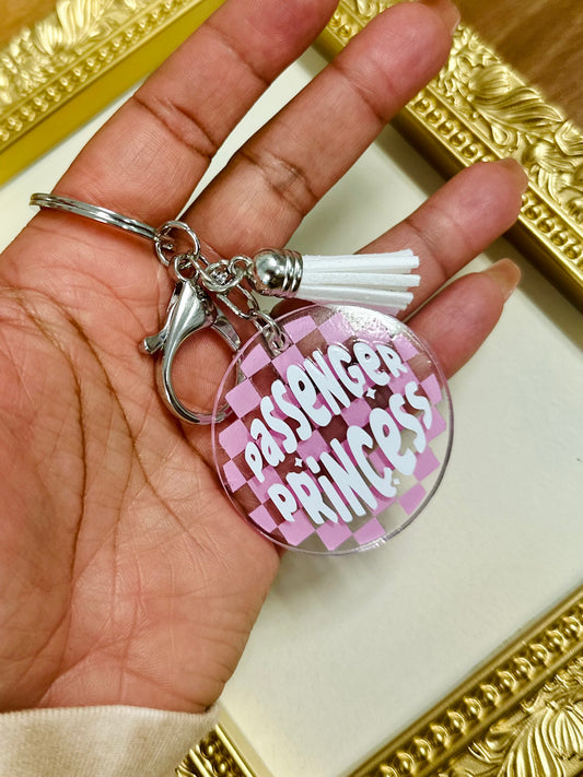 Circle Keychain-Passenger Princess