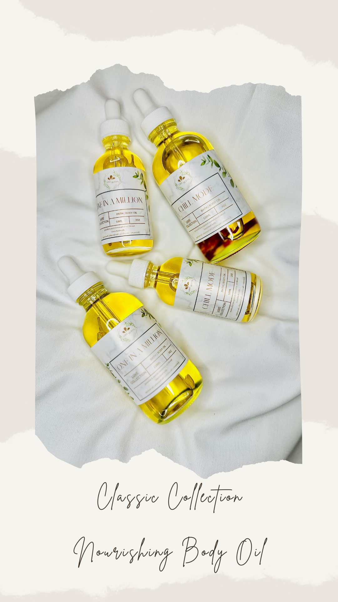 Nourishing Body Oil ~ Classic Collection